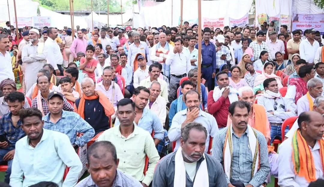 सुशासन तिहार 2025 के तहत कोरबी में समाधान शिविर हुई आयोजित<br>4126 में से 2320 आवेदनों का हुआ निराकरण