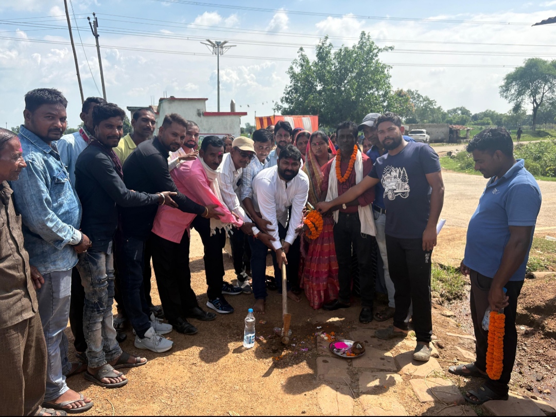 गांव का सर्वांगीण विकास सकारात्मक सोच के साथ : अरविंद लहरिया