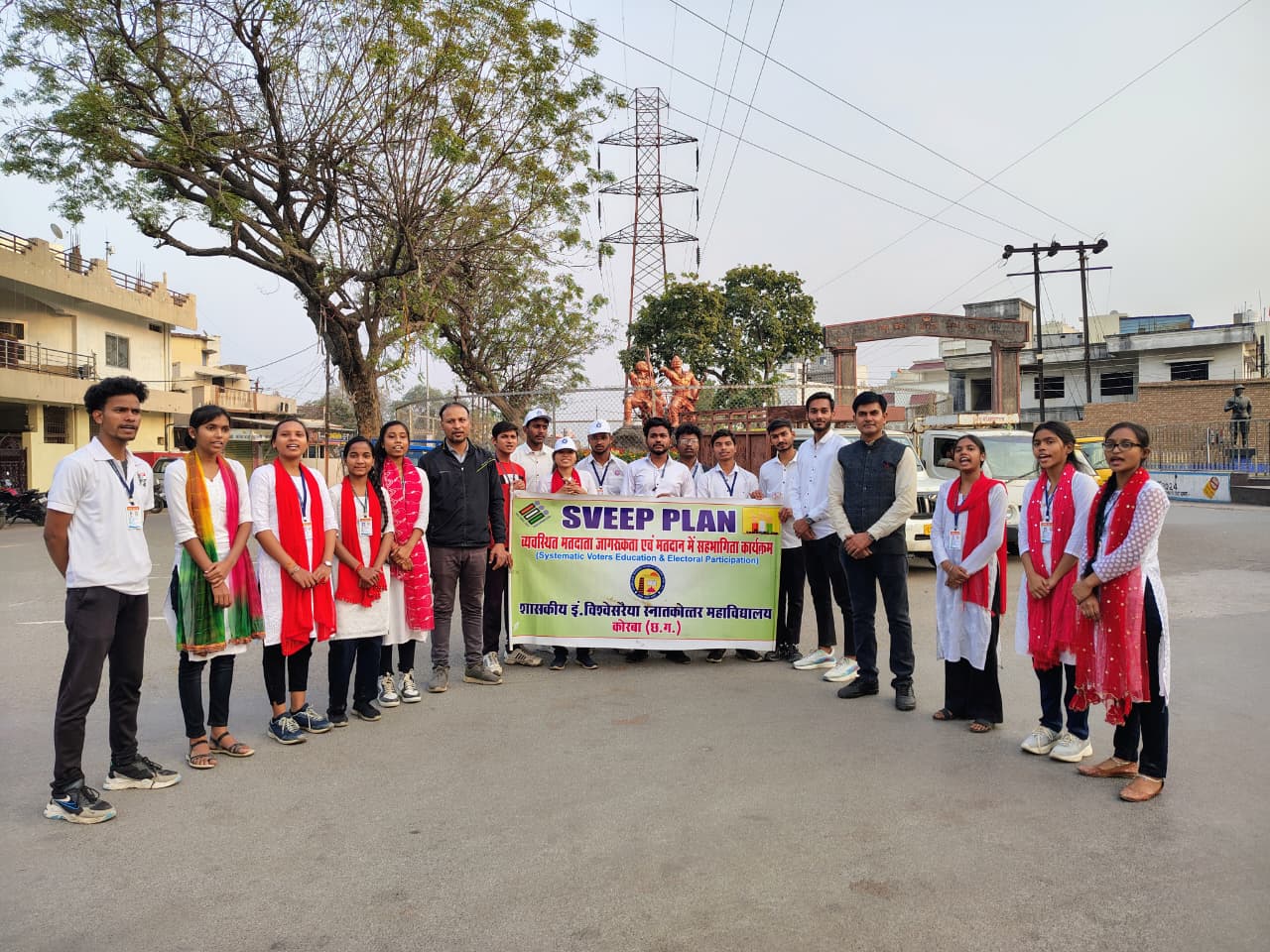 विशेष गहन पुनरीक्षण एस.आई.आर. के तहत् नुक्कड नाटक का मंचन कर लोगों को