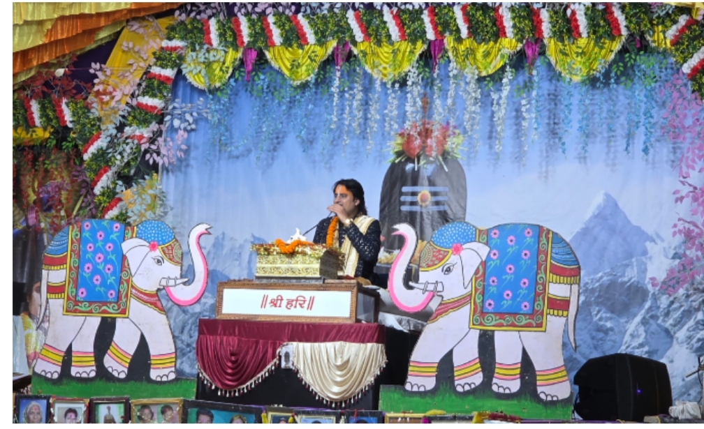 नुनेरा में शिव महापुराण कथा जारी, 19-20 अप्रैल को होंगे विशेष प्रसंग