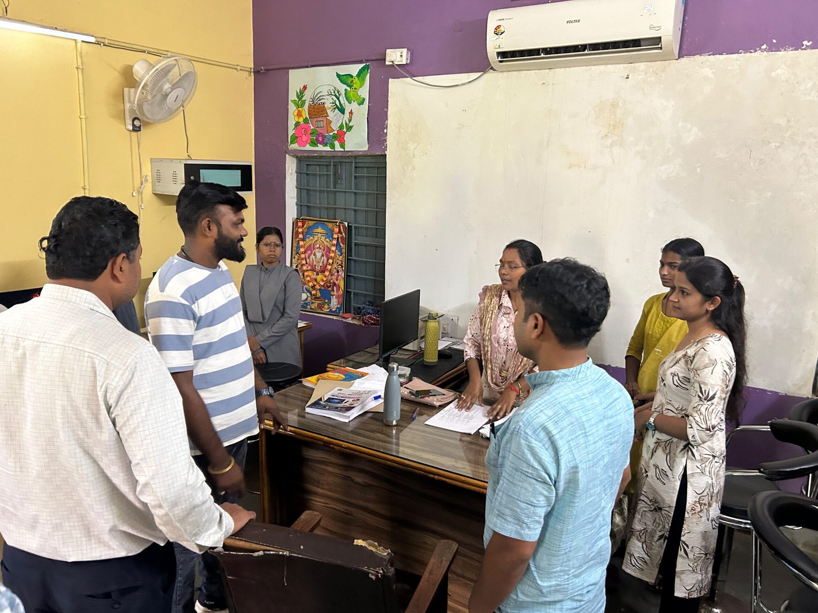 पार्षद सुनील साहू ने किया ITI पाली का निरीक्षण, सुरक्षा मानकों और अनुशासन पर दिए सख्त निर्देश*