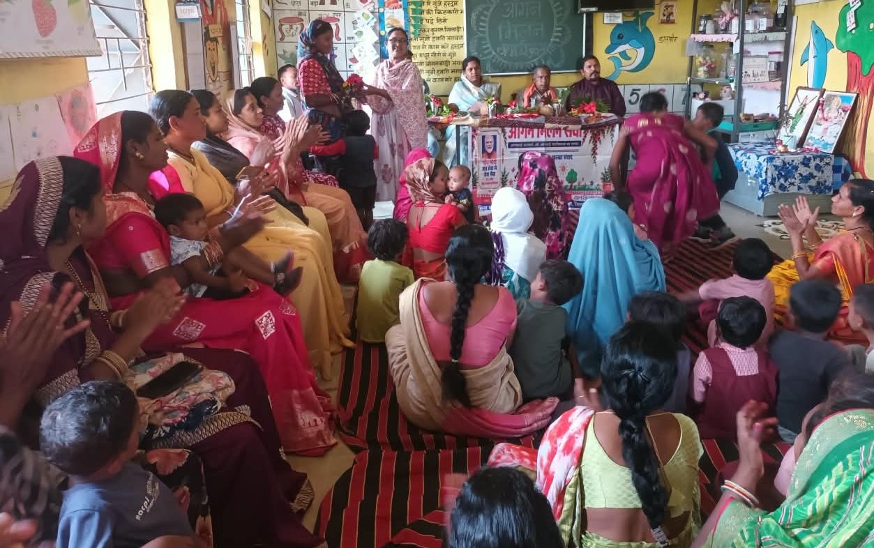 सेवा संकल्प अभियान : रंगोले में आंगन मिलन सेवा कार्यक्रम संपन्न, सभापति माया कंवर ने दिया “हर घर मुनगा” का संदेश